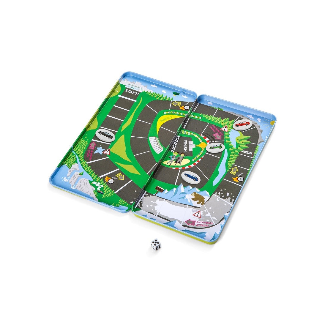 Joc calatorie magnetic, Original Skoda, 2-4 jucatori, Multicolor