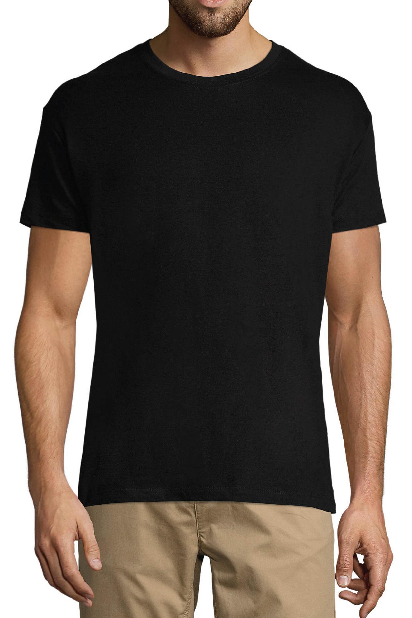 Tricou barbat, Sol's, negru, Negru