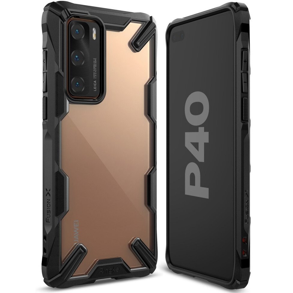 Husa Huawei P40 Ringke Fusion X Black