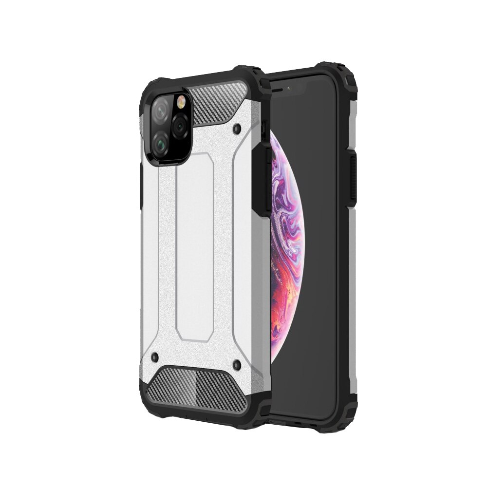 Husa Iphone 11 Pro armura strong Silver