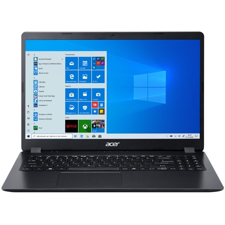 Laptop Acer Aspire 3 A315-42G cu procesor AMD Ryzen 5 3500U pana la3.70 GHz, 15.6", Full HD, 8GB, 256GB SSD, AMD Radeon 540X 2GB, Windows 10 Home, Black