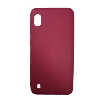 Husa silicon soft-touch compatibila cu Samsung Galaxy A10, Mov Visiniu Husa silicon soft-touch compatibila cu Samsung Galaxy A10, Mov Visiniu
