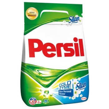 Detergent Pudra Rufe Persil Silan, 2 Kg pentru 20 Spalari, Parfum Fresh, Articole Curatenie Detergent Pudra Rufe Persil Silan, 2 Kg pentru 20 Spalari, Parfum Fresh, Articole Curatenie