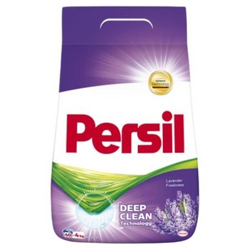 Detergent Pudra Rufe Persil Deep Clean Lavender, 4 Kg pentru 40 Spalari, Parfum Lavanda, Articole Curatenie Detergent Pudra Rufe Persil Deep Clean Lavender, 4 Kg pentru 40 Spalari, Parfum Lavanda, Articole Curatenie