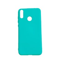 Husa silicon soft-touch compatibila cu Huawei Y7 2019 , Turquoise Mint