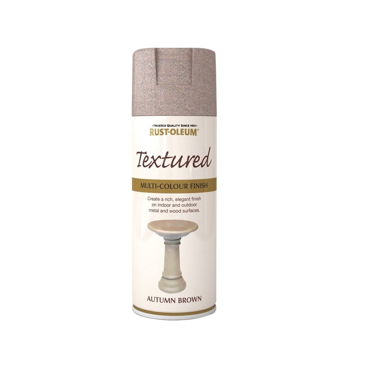 Vopsea Texturata Rustoleum Autumn Brown maro de toamna 400ml