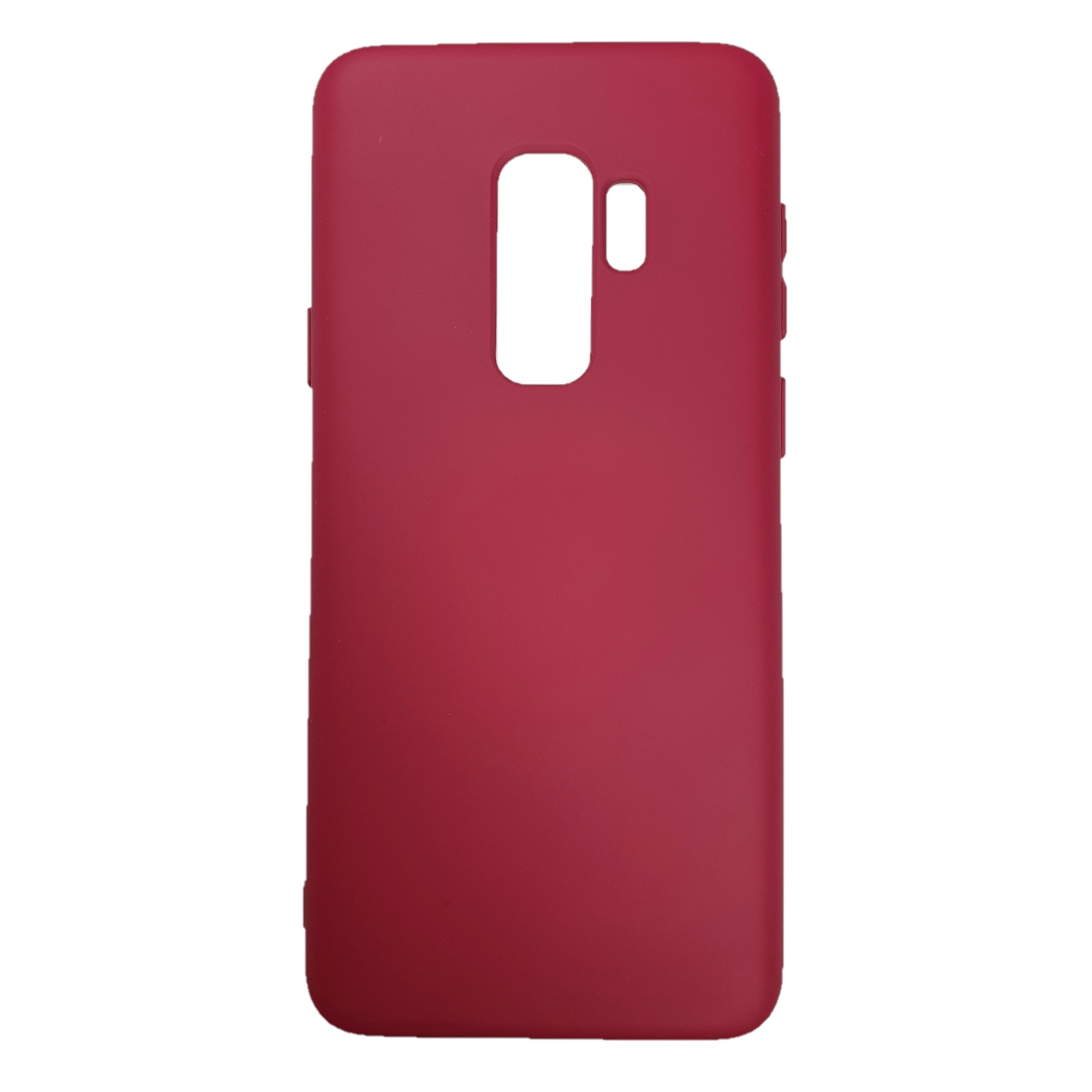 Husa silicon soft-touch compatibila cu Samsung Galaxy S9 Plus , Mov Visiniu