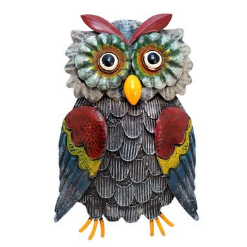 Decoratiune gradina, metalica, bufnita, 25x6x33 cm Decoratiune gradina, metalica, bufnita, 25x6x33 cm