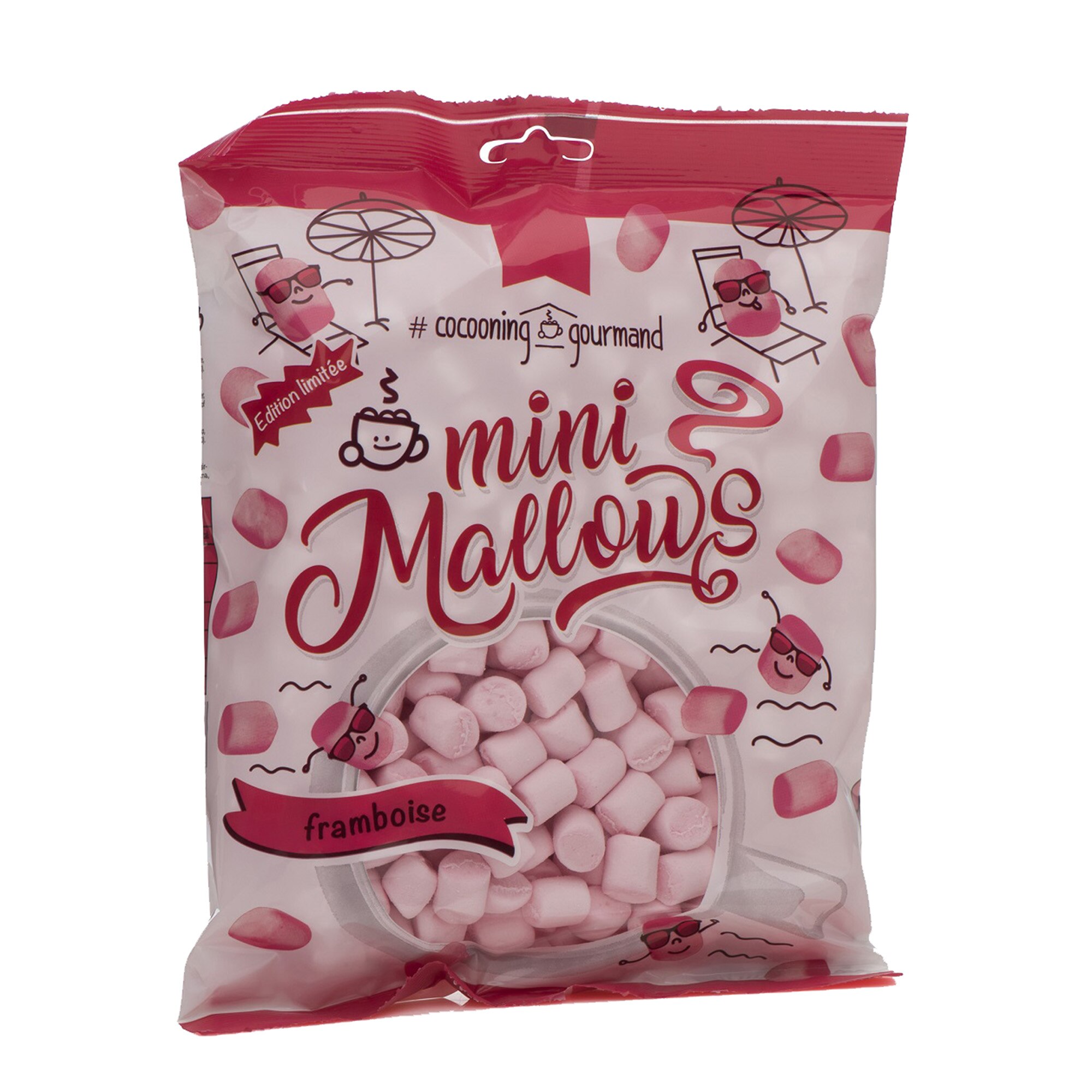 Minibezele cu aroma de zmeura Debron, 150g