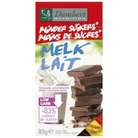 Ciocolata cu lapte fara zahar cu tagatoza Damhert, 85g