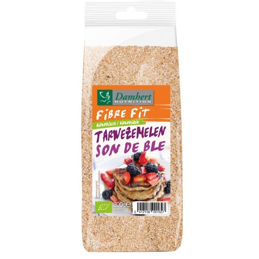 Tarate de grau ECO Damhert, 200g