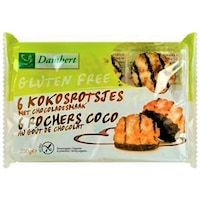 Biscuiti cu nuca de cocos si ciocolata fara gluten Damhert, 250g