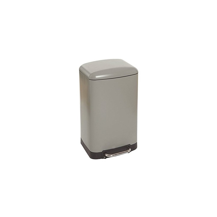 Cos gunoi Retro Line, Bej, 30 litri, cu pedala, 34 x 32 x 61 cm, greutate 4 KG