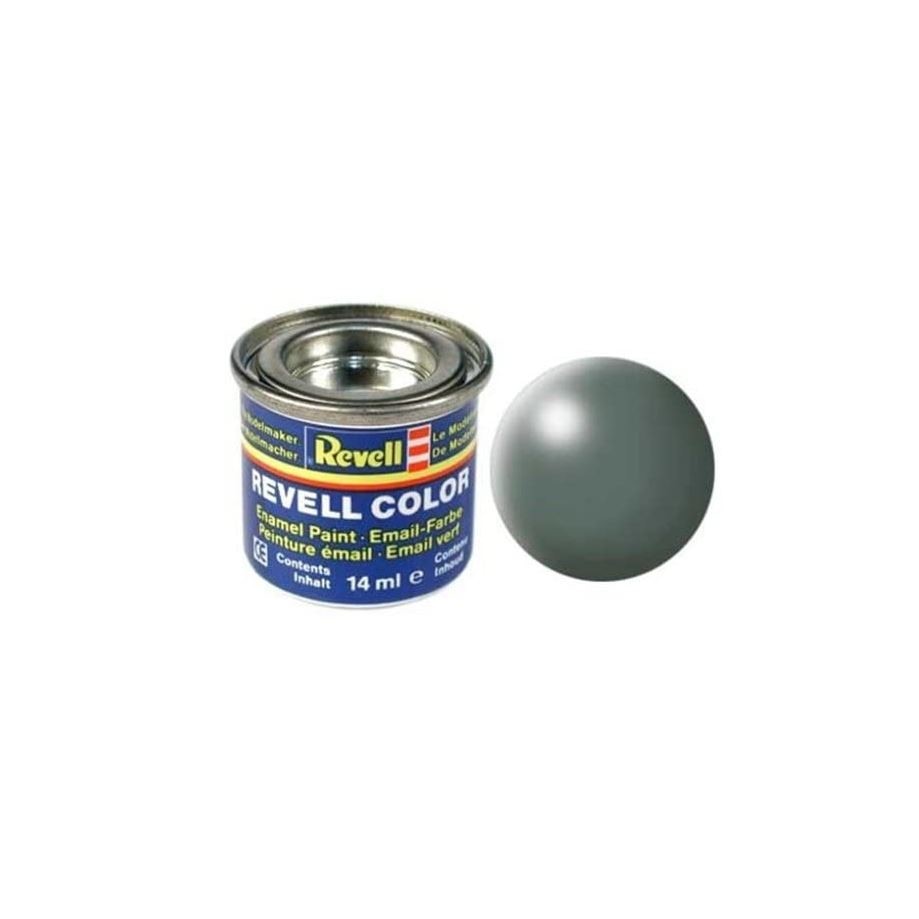Vopsea verde feriga matasos pentru modelism Revell 14 ml