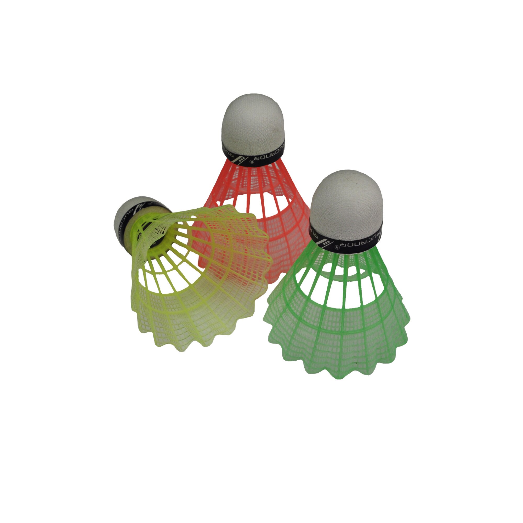 Set 3 Fluturasi Badminton Seagull Rucanor, Multicolor