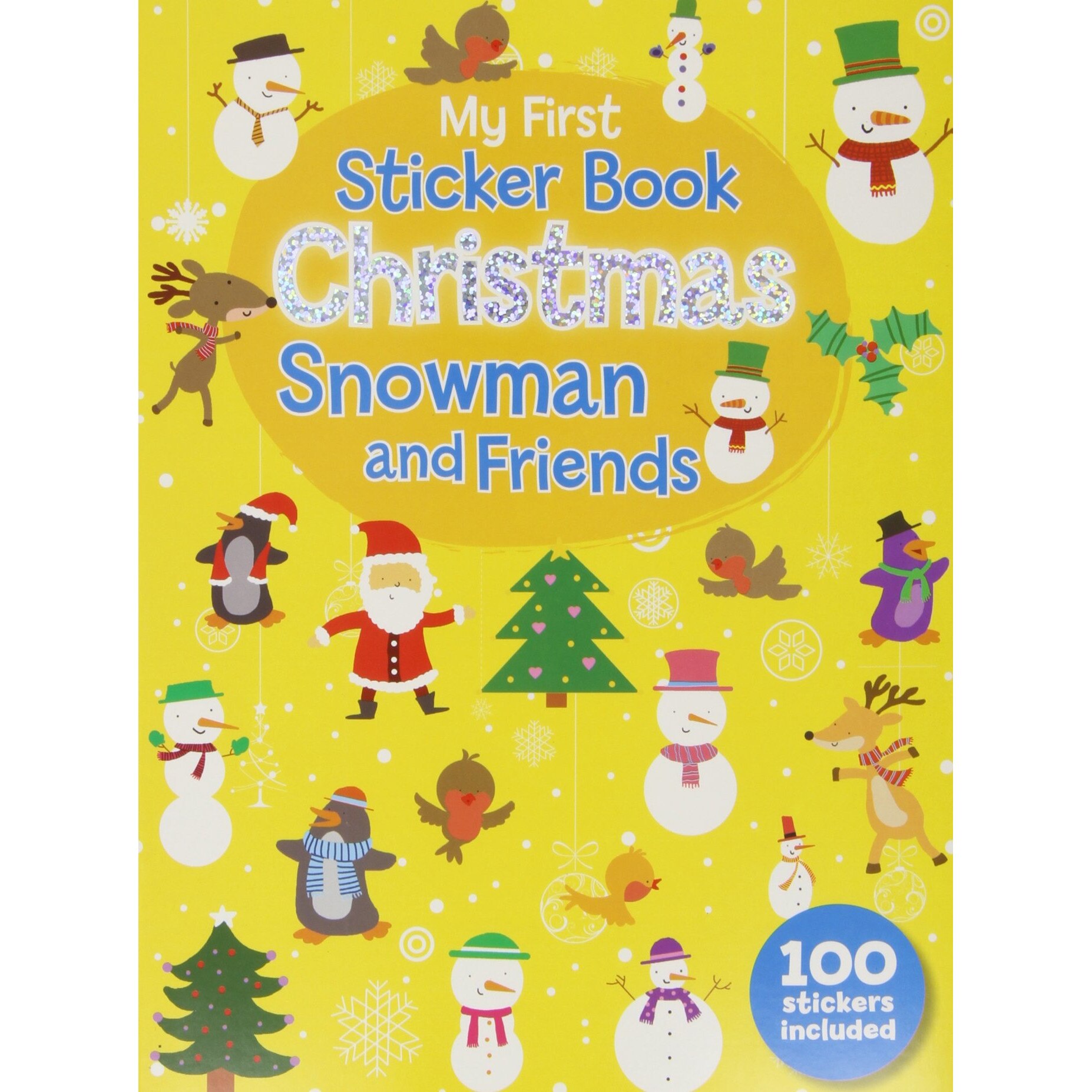 Sticker Book - Snowman and Friends