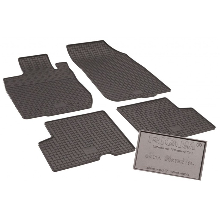 Set 4 covorase auto Rigum, DACIA Duster 2018
