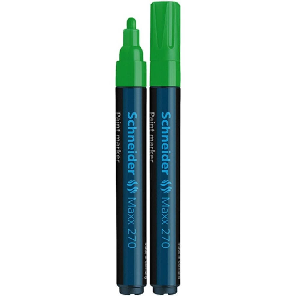 Marker cu Vopsea SCHNEIDER MAXX 270, Scriere 1-3 mm, Culoare Verde