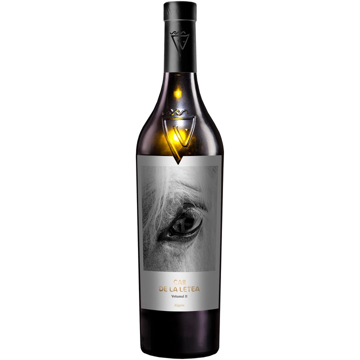 Vin Sarica Niculitel Caii De La Letea Aligote Editie Limitata, Sec, 0.75l