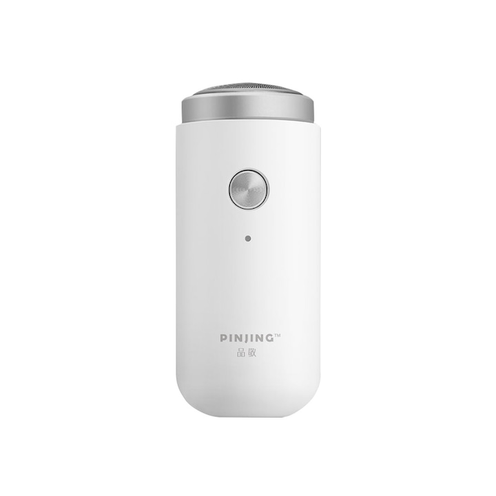 PINJING borotva, ED1, Mini, USB, LED, fehér
