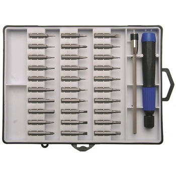 Set 30 varfuri de mecanica fina si electronisti + maner, BGS Set 30 varfuri de mecanica fina si electronisti + maner, BGS