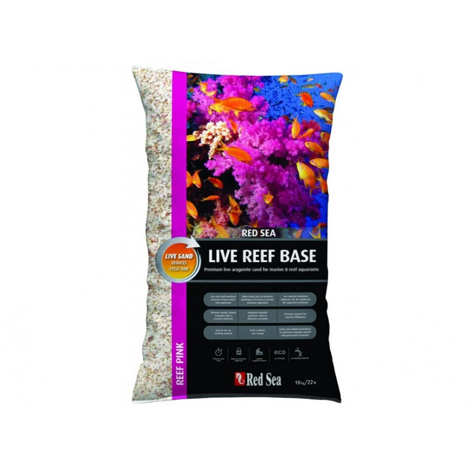 Substrat Red Sea Live Reef Base-Roz 0.5-1mm/10Kg