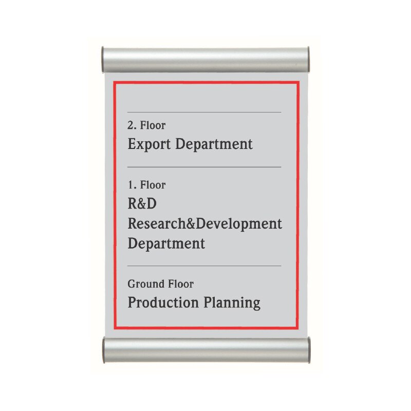Placute pentru Usa sau Perete - Eosette - 148x210mm