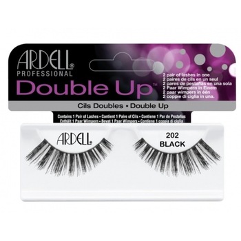 Gene false Ardell Double Up 202, 4 perechi, negru Gene false Ardell Double Up 202, 4 perechi, negru
