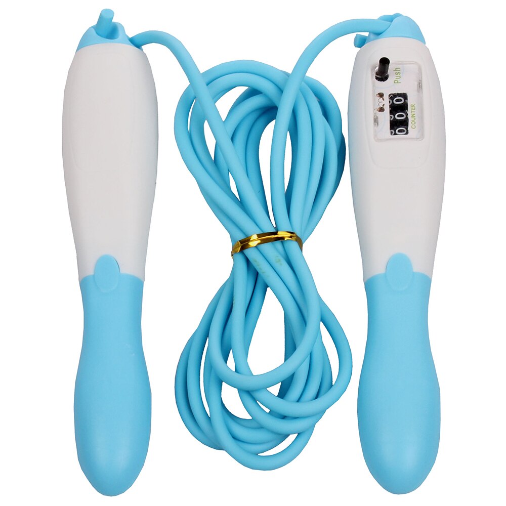 Coarda sarituri Merco Jumppy cu contor, 300cm, albastru