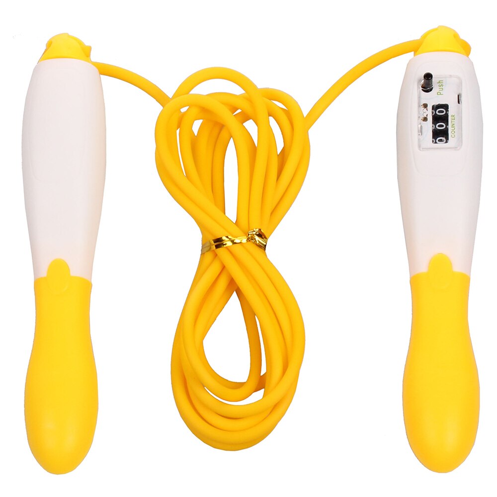 Coarda sarituri Merco Jumppy cu contor, 300cm, galben
