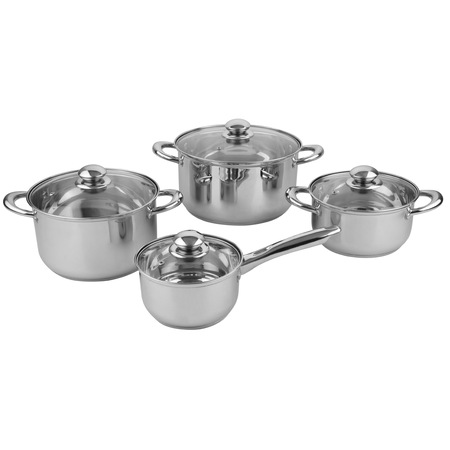 Set pentru gatit Vanora Home 8 piese, Inox, Adora