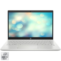Laptop ultraportabil HP Pavilion 14-ce3007nq cu procesor Intel Core i5-1035G1 pana la 3.60 GHz, 14", Full HD, 8GB, 512GB SSD, Nvidia GeForce MX130 2GB, Free Dos, Mineral silver