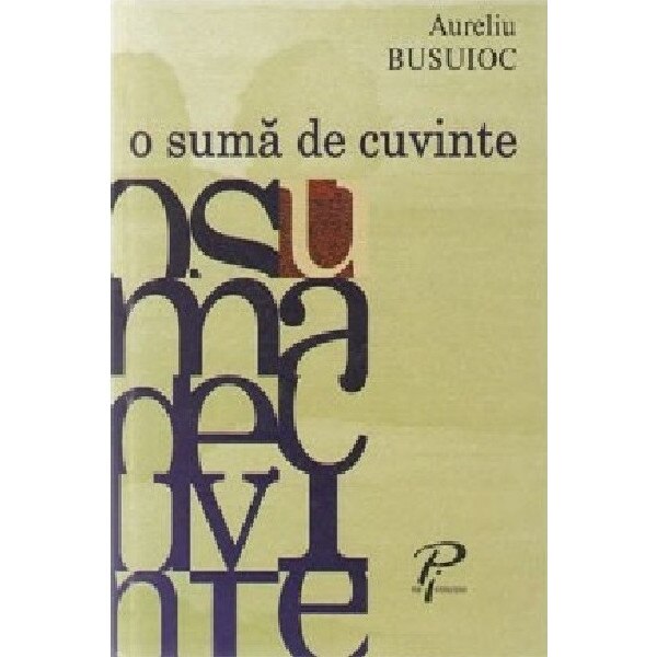 O suma de cuvinte - Aureliu Busuioc
