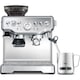 Espressor Sage SES875BSS, 1850 W, 2 l, 15 bar, alimentare boabe, Argintiu