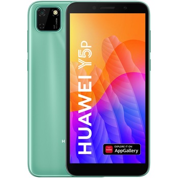 Telefon mobil Huawei Y5P, Dual SIM, 32GB, 4G, Mint Green Telefon mobil Huawei Y5P, Dual SIM, 32GB, 4G, Mint Green