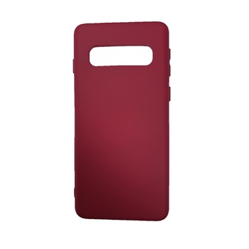 Husa silicon soft-touch compatibila cu Samsung Galaxy S10E, Mov Visiniu Husa silicon soft-touch compatibila cu Samsung Galaxy S10E, Mov Visiniu
