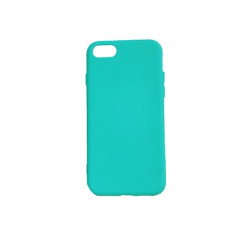 Husa silicon soft-touch pcompatibila cu Apple IPhone 7, Turquoise Mint Husa silicon soft-touch pcompatibila cu Apple IPhone 7, Turquoise Mint