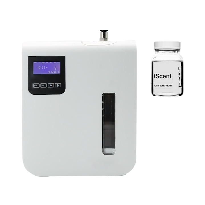 iScent Airmax100 professzinoális szagtalanító légfrissítő, tartalék illatosítóval, Home Club