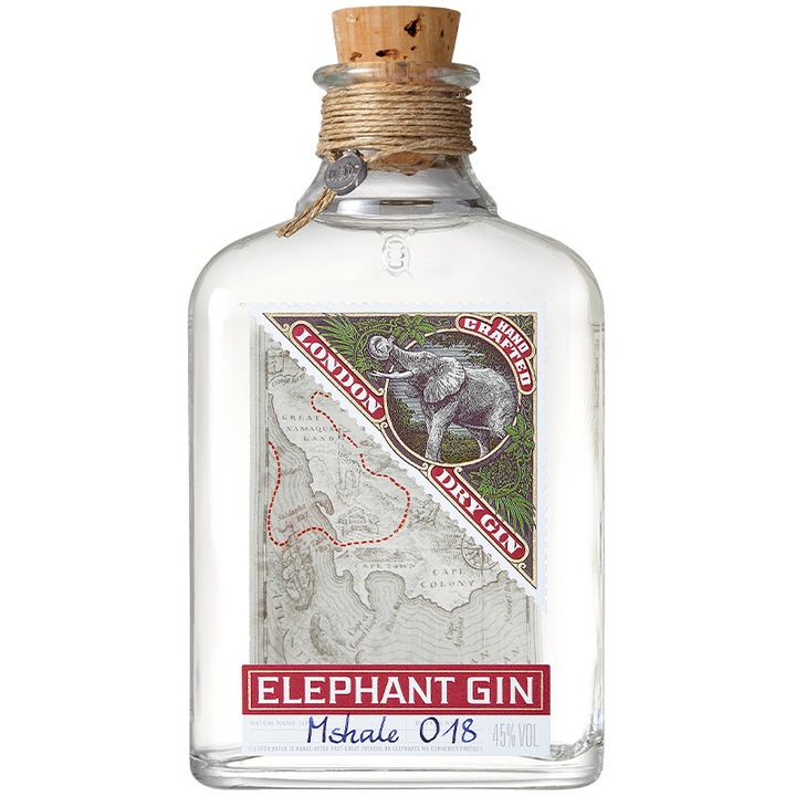 Джин Elephant gin London dry , Alcohol 45%, Германия, 500 мл