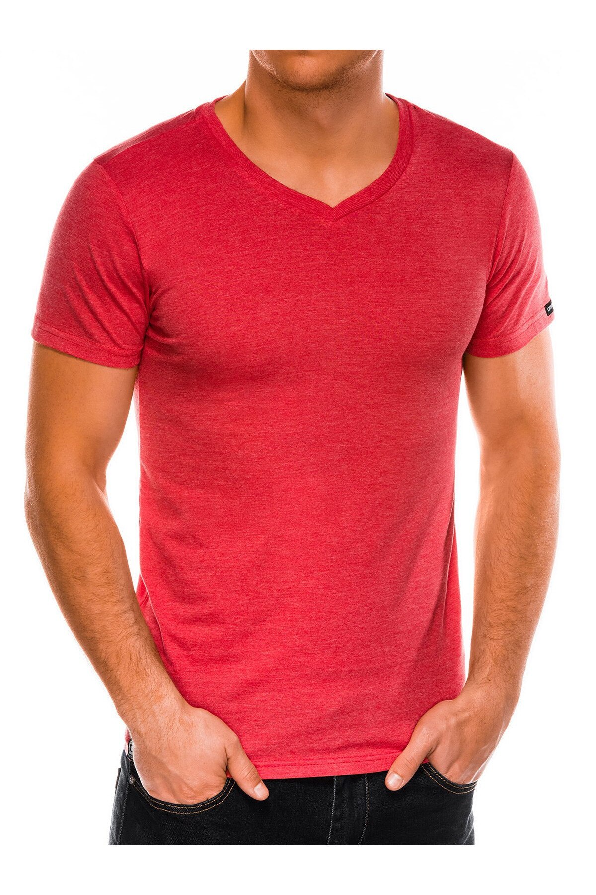 Tricou barbati S1041 - corai, Corai