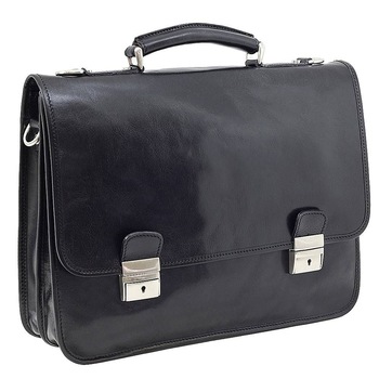 Geanta barbati casual din piele naturala vachetta neagra 4013, portlaptop Geanta barbati casual din piele naturala vachetta neagra 4013, portlaptop