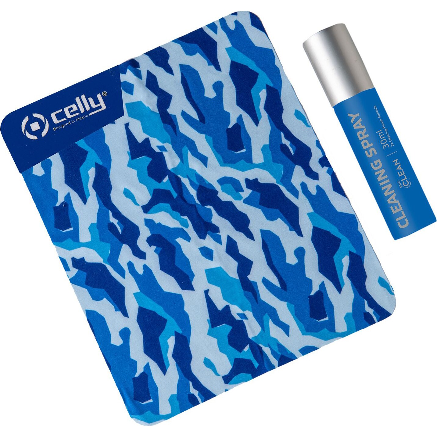 Kit pentru curatare Celly, 30 ML, Albastru