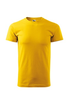 Tricou Barbati Printeo Basic Adler, Galben Tricou Barbati Printeo Basic Adler, Galben