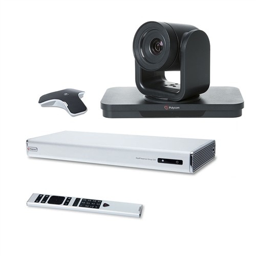 Sistem de videoconferinta Polycom RealPresence Group 500 720p (7200-64510-101) cu Camera Video EagleEye IV 4x
