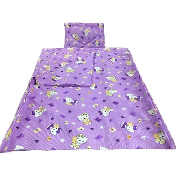 Lenjerie mov, trei piese, patut nou-nascuti, din bumbac 100%, by Liz Line-Bumbac bebe13 Lenjerie mov, trei piese, patut nou-nascuti, din bumbac 100%, by Liz Line-Bumbac bebe13