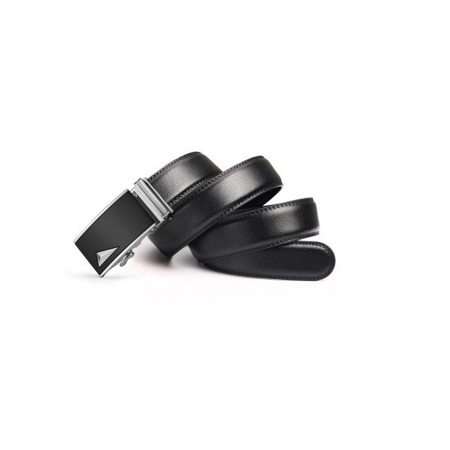 Curea cu inchidere automata 100% Piele Naturala BTG-R506 , Negru