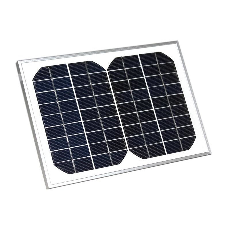 Panou solar 50W, converteste lumina soarelui direct in energie electrica, voltaj circuit deschis 10.8V, tensiune de functionare optima 10.2V