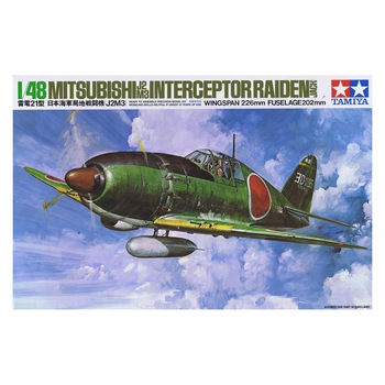 Macheta aeromodele Tamiya Mitsubishi J2M3 Interceptor Raiden 1:48 Tam 61018 Macheta aeromodele Tamiya Mitsubishi J2M3 Interceptor Raiden 1:48 Tam 61018