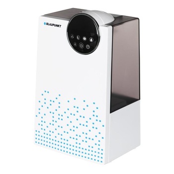 Umidificator de aer Sonic cu Indicator de umiditate,Blaupunkt,Display LCD cu panou de control , Tehnologie Touch Control,Aromatizare a aerului , Ionizator integrat, Indicator de umiditate ajustabil,Rezervor de 4.5 L,Functionare silentioasa,Alb Umidificator de aer Sonic cu Indicator de umiditate,Blaupunkt,Display LCD cu panou de control , Tehnologie Touch Control,Aromatizare a aerului , Ionizator integrat, Indicator de umiditate ajustabil,Rezervor de 4.5 L,Functionare silentioasa,Alb