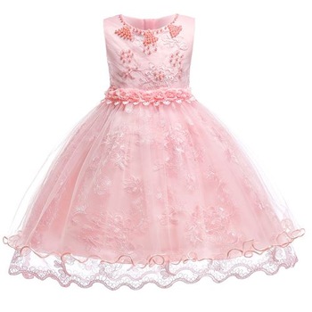 Rochita eleganta bebe botez Ida, 12-18 luni, 80-86 cm, voal si dantela, roz Rochita eleganta bebe botez Ida, 12-18 luni, 80-86 cm, voal si dantela, roz